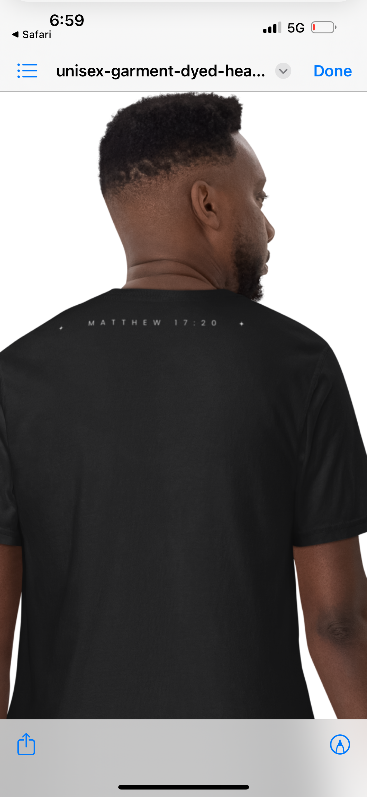 FAITH IT ‘TIL YOU MAKE IT – Matthew 17:20 Unisex Tee