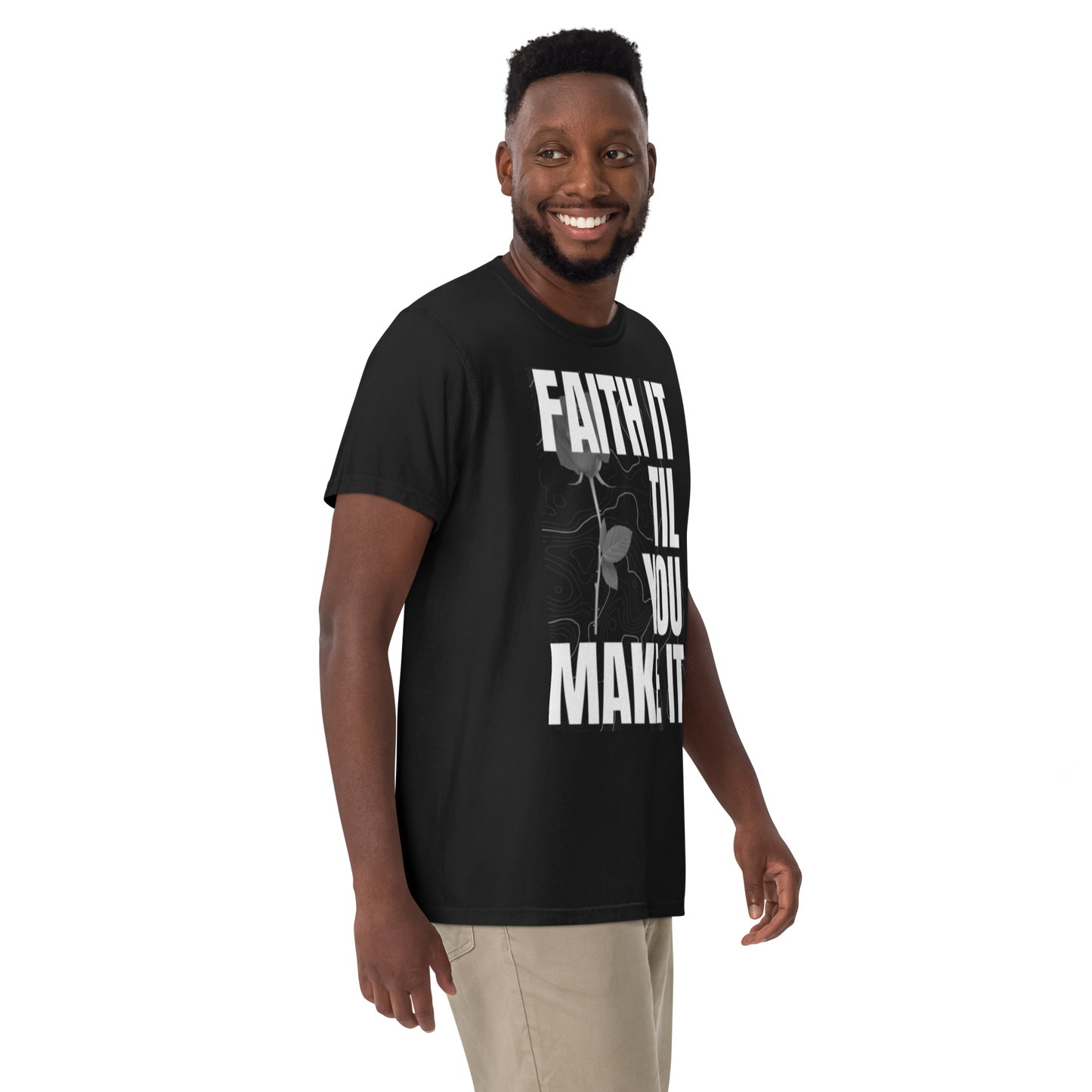 FAITH IT ‘TIL YOU MAKE IT – Matthew 17:20 Unisex Tee